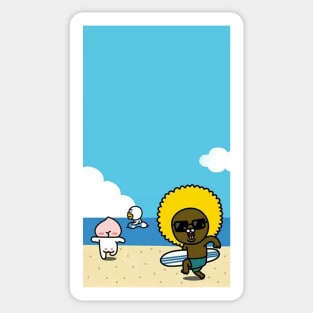 KakaoTalk Friends - Jay G Summer Time Splish Splash Sticker